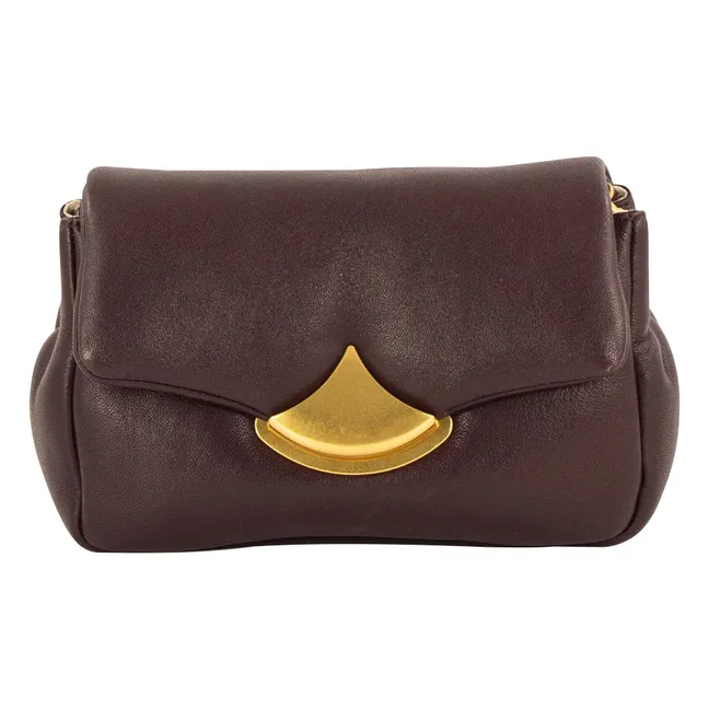 Sac Diviluz Puffy Cuir | Taupe