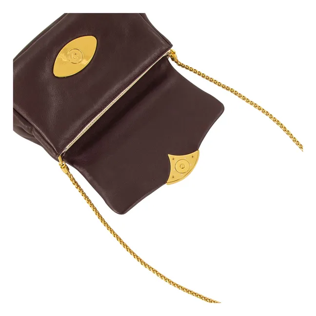 Sac Diviluz Puffy Cuir | Taupe