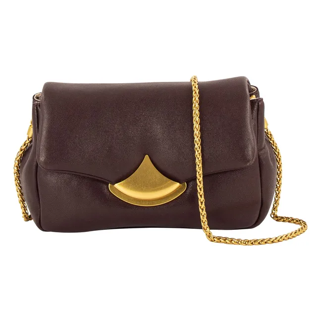 Sac Diviluz Puffy Cuir | Taupe