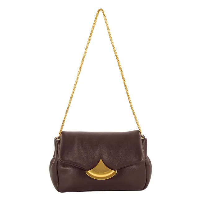 Sac Diviluz Puffy Cuir | Taupe