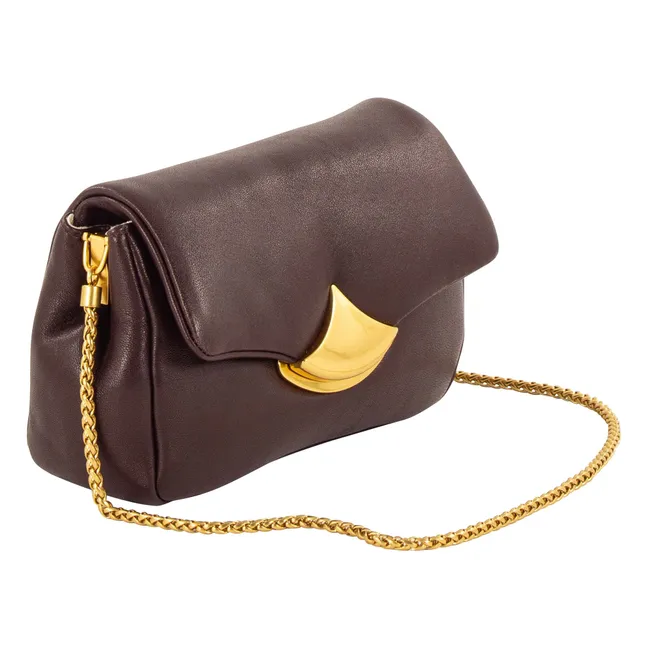 Sac Diviluz Puffy Cuir | Taupe