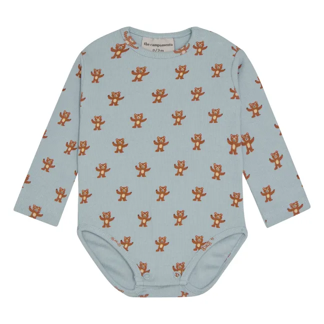 Body Oursons | Bleu ciel