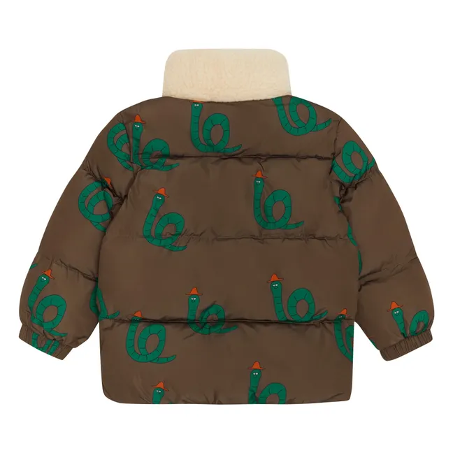 Doudoune Serpents | Marron