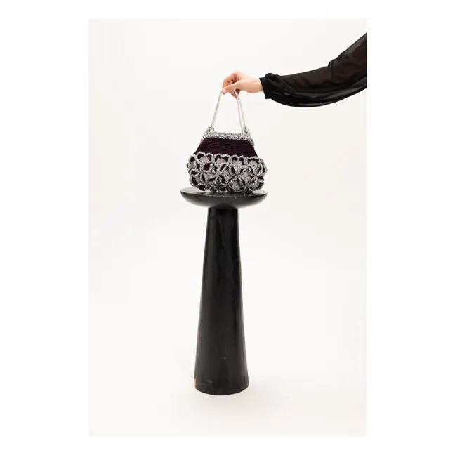 Sac Melike Clutch | Bordeaux