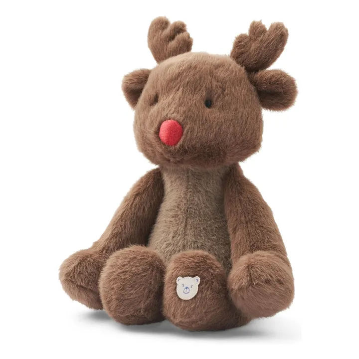 Peluche Berto Renne | Marron- Image produit n°0
