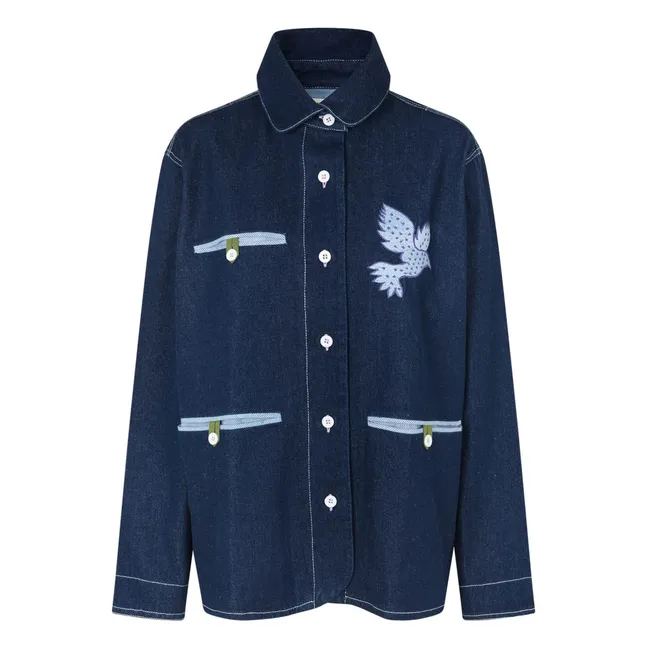 Veste Edda Coton | Bleu marine