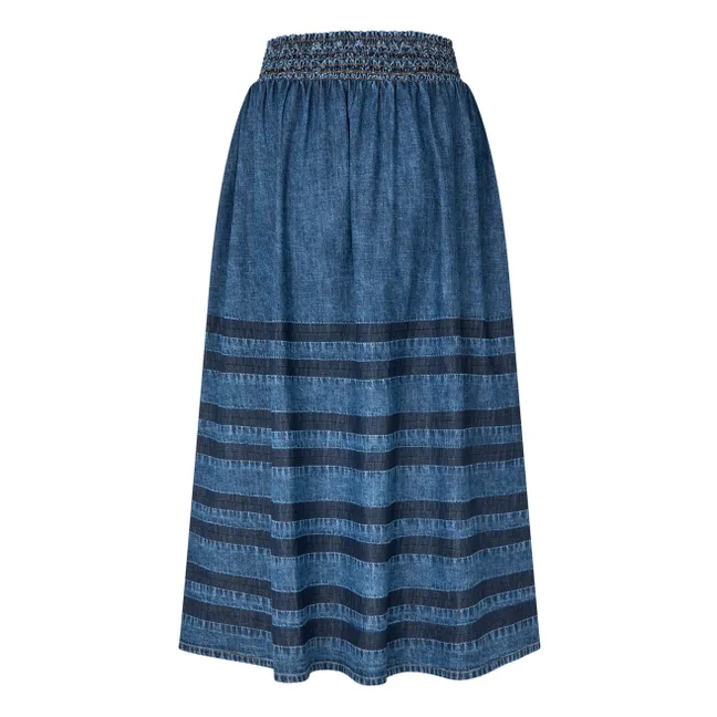 Jupe Amond Denim Coton | Bleu