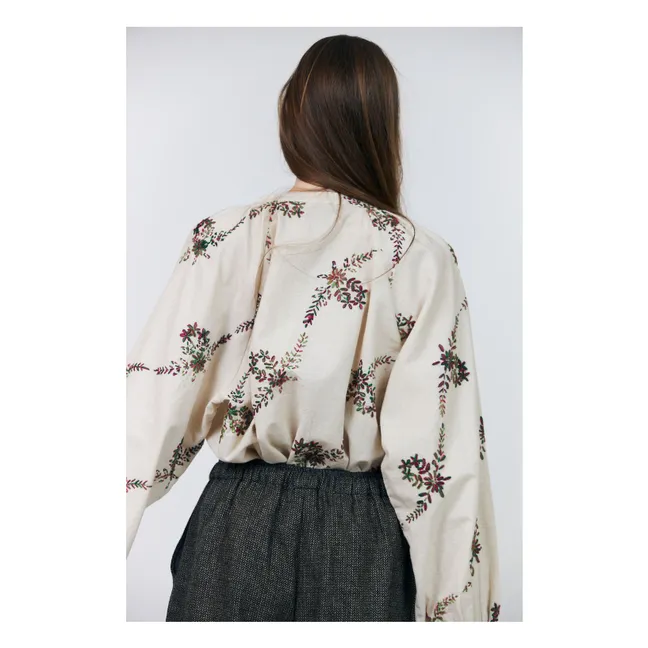 Blouse Hailey Coton | Crème