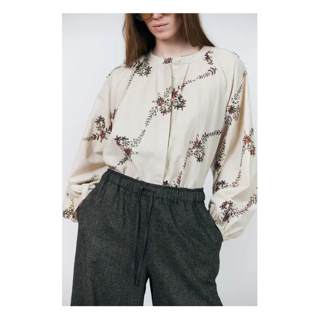 Blouse Hailey Coton | Crème