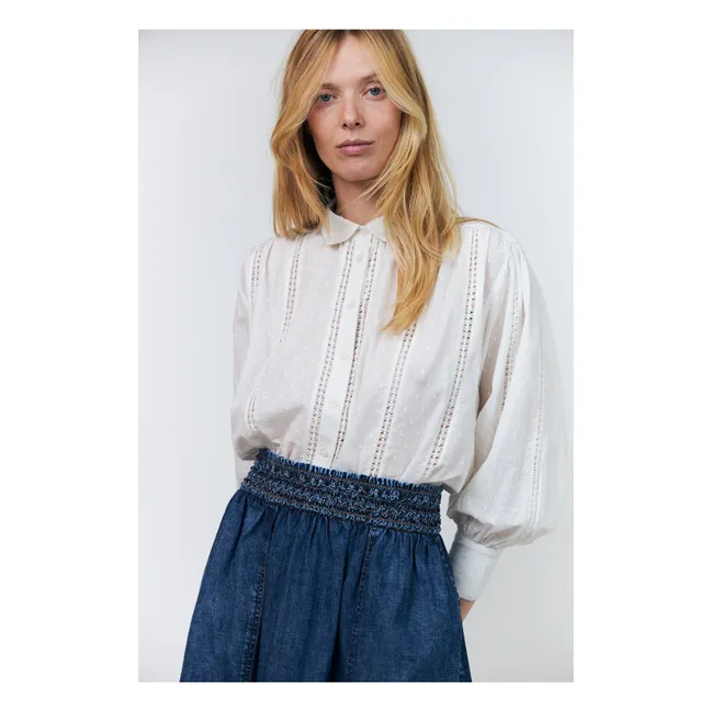 Jupe Amond Denim Coton | Bleu