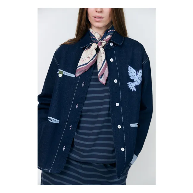 Veste Edda Coton | Bleu marine