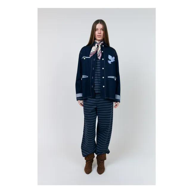Veste Edda Coton | Bleu marine