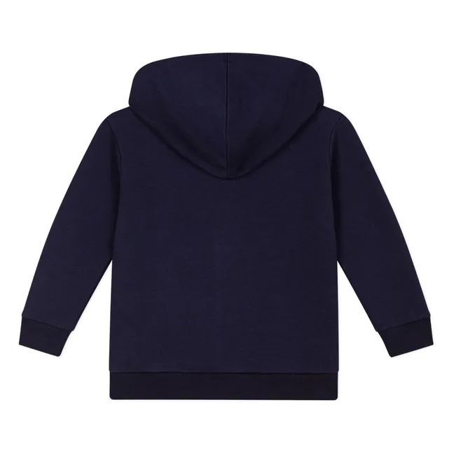 Sweat Zippé | Bleu marine