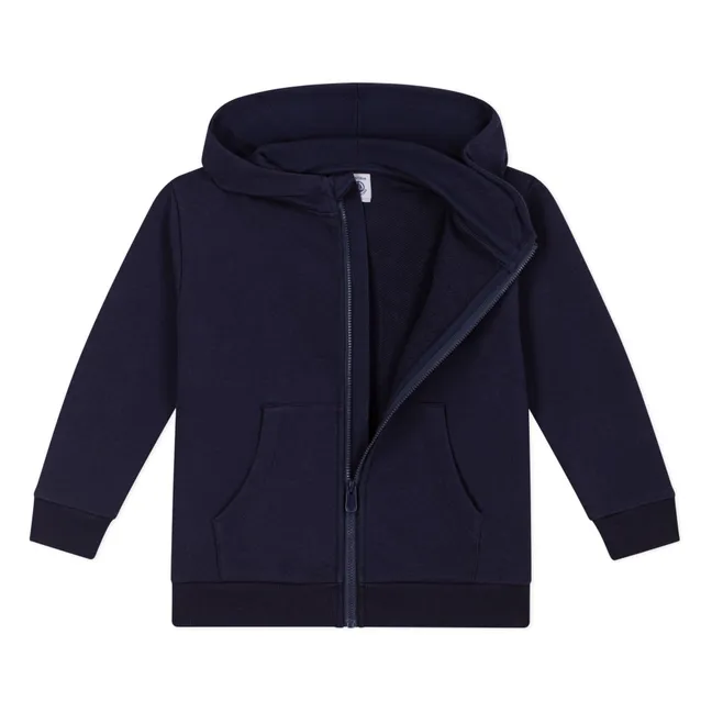Sweat Zippé | Bleu marine