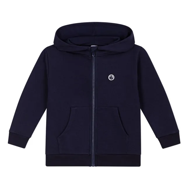 Sweat Zippé | Bleu marine