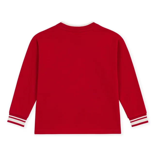 T-shirt Sweat Organic Cotton | Red