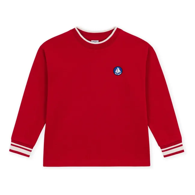 T-shirt Sweat Organic Cotton | Red