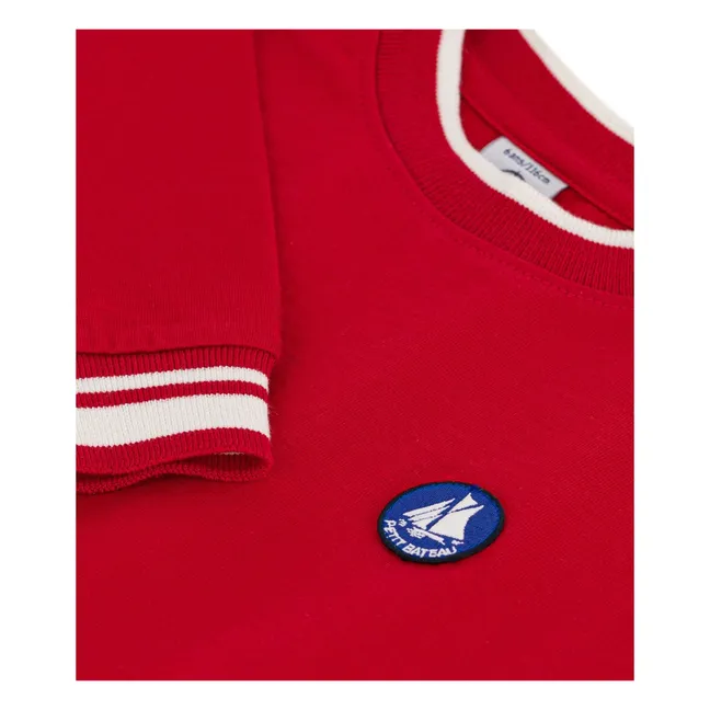 T-shirt Sweat Organic Cotton | Red