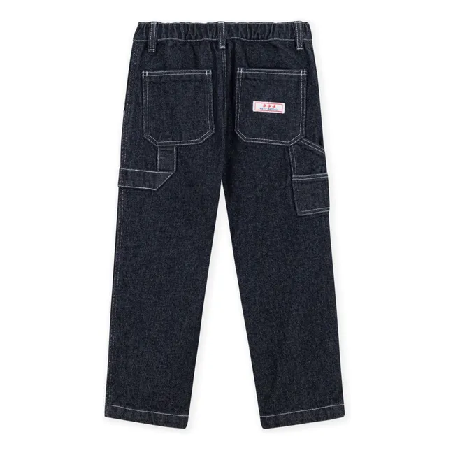 Jean Droit Coton Bio | Bleu foncé