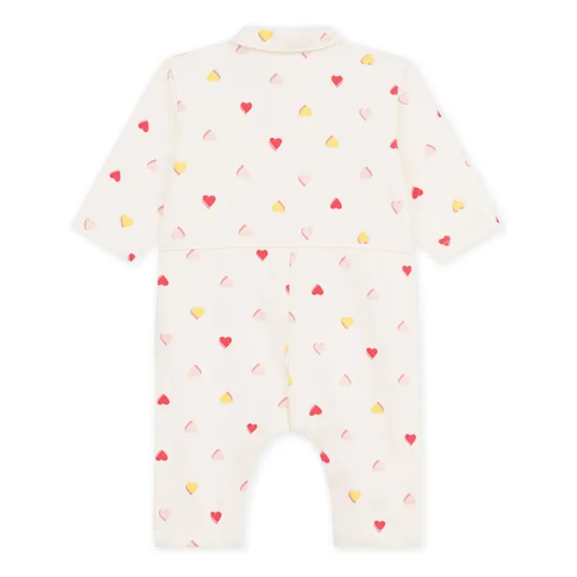 Combination Hearts | Ecru