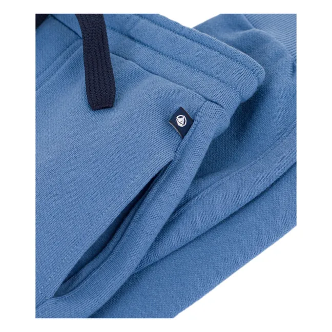 Jogger Uni Coton Bio | Bleu