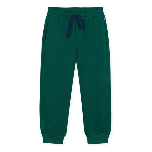 Jogger Uni Coton Bio | Vert forêt
