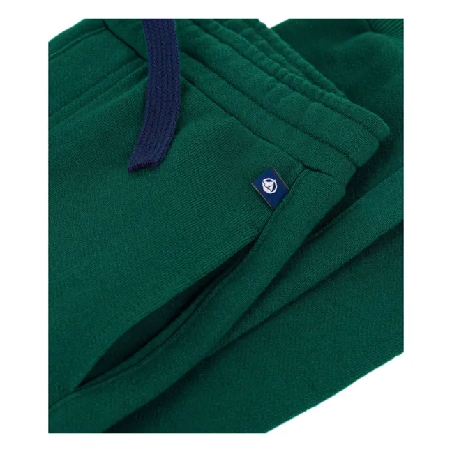 Jogger Uni Coton Bio | Vert forêt