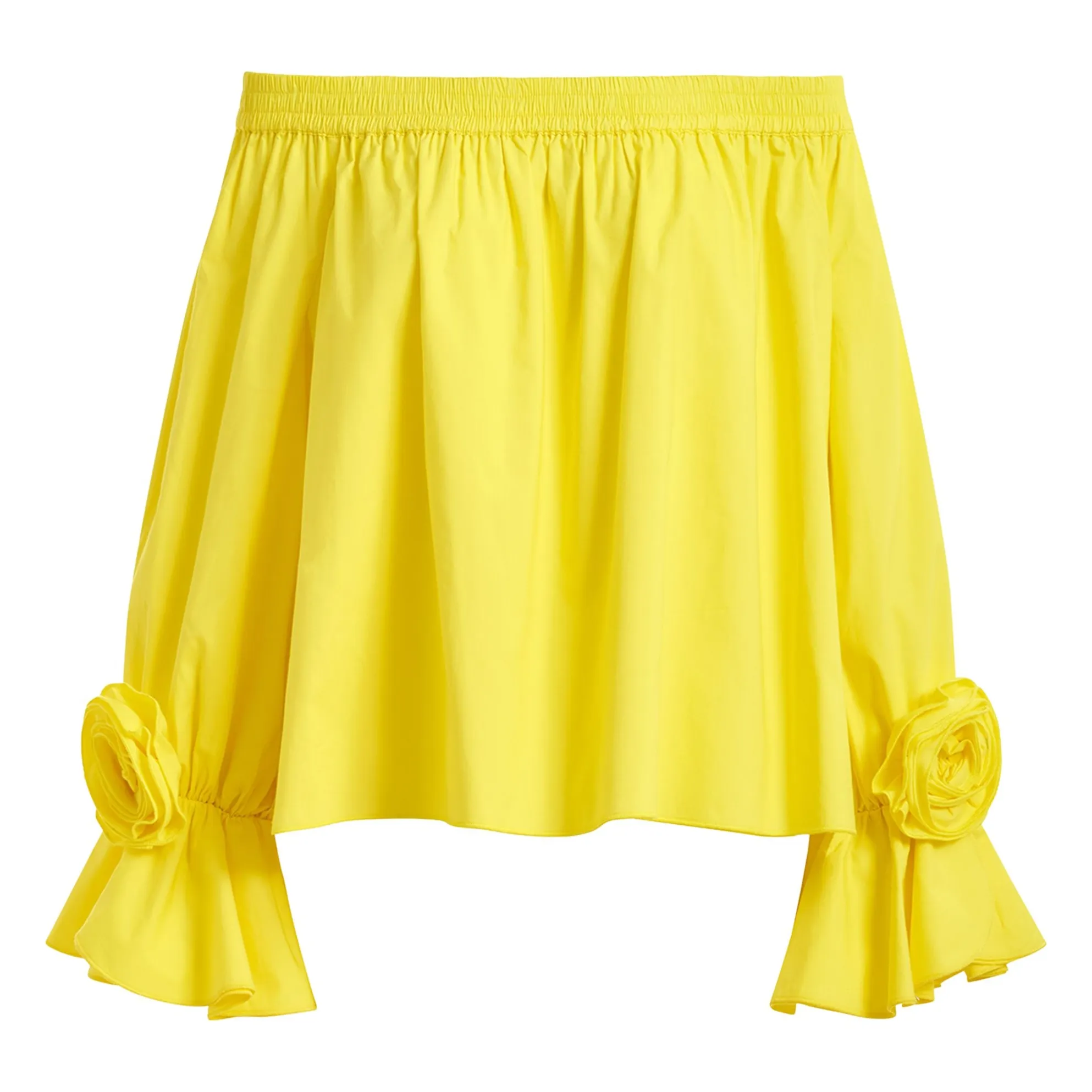 Top Jofie Coton | Jaune citron- Image produit n°0