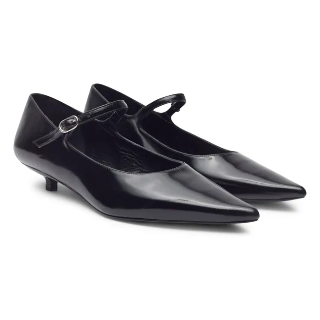 Mary Jane Paloma Cuir | Noir