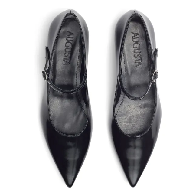 Mary Jane Paloma Cuir | Noir
