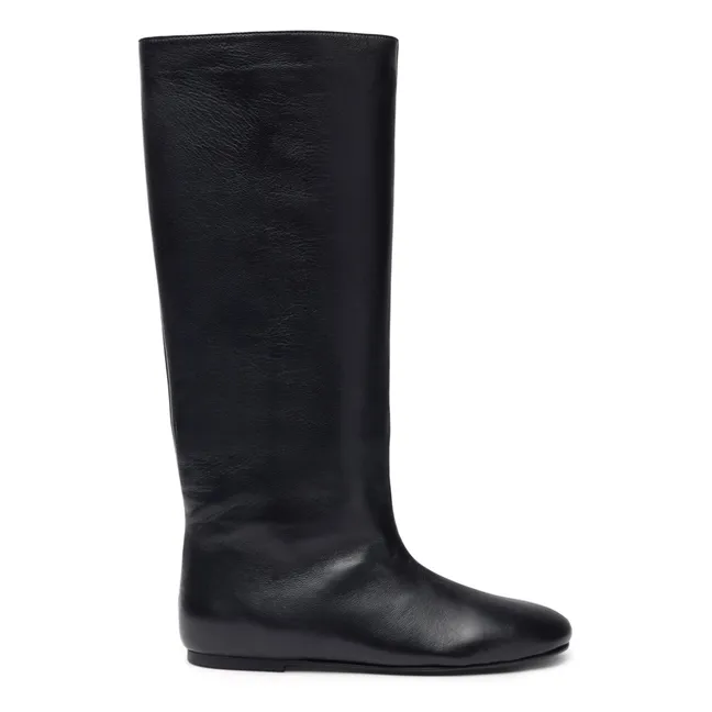 Bottes Juno Cuir | Noir