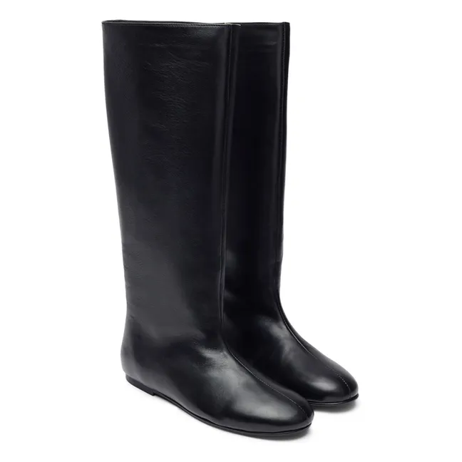 Bottes Juno Cuir | Noir
