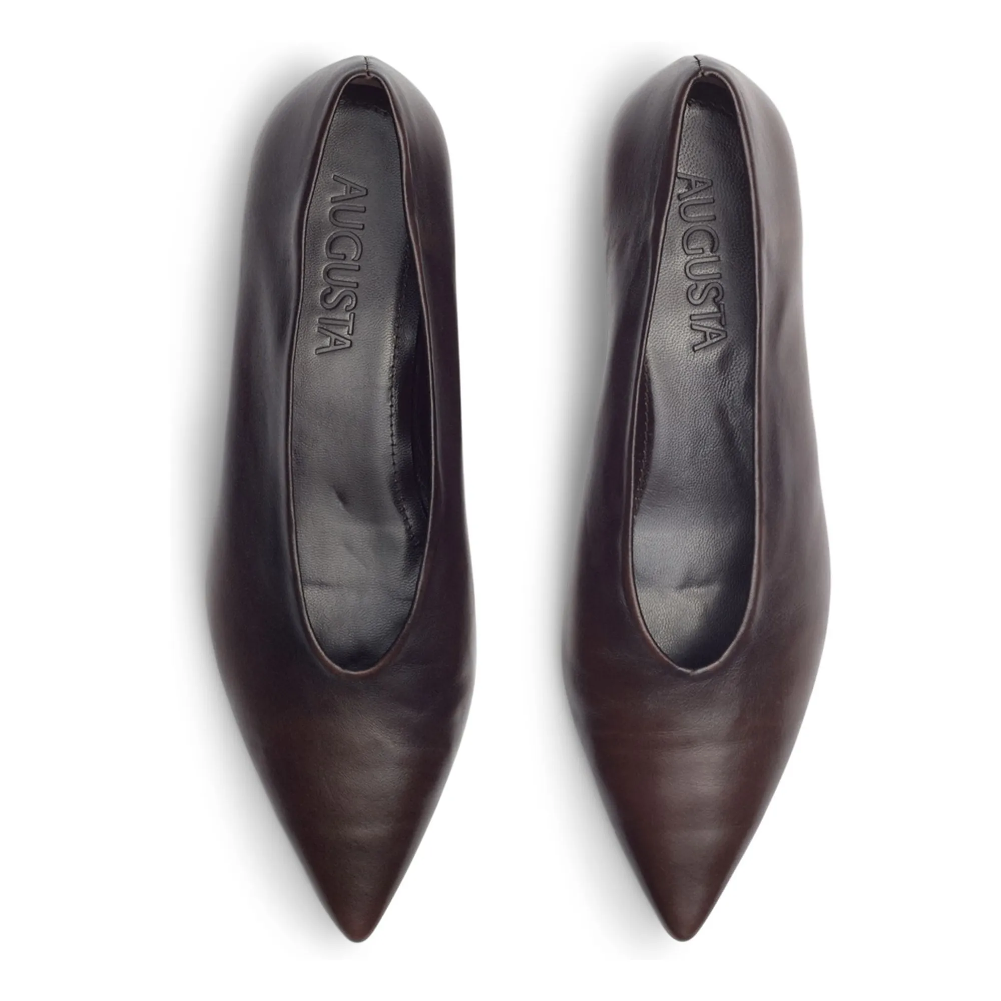 Slingback Freya Cuir | Marron- Image produit n°4