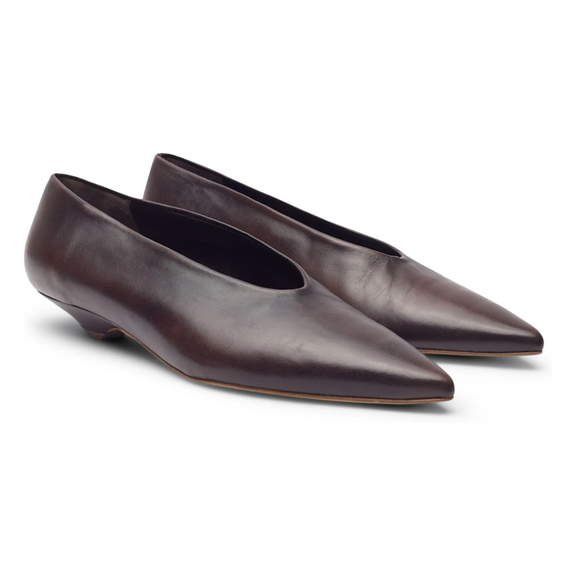 Slingback Freya Cuir | Marron- Image produit n°3