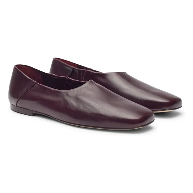 Mocassins Bertha Cuir | Bordeaux