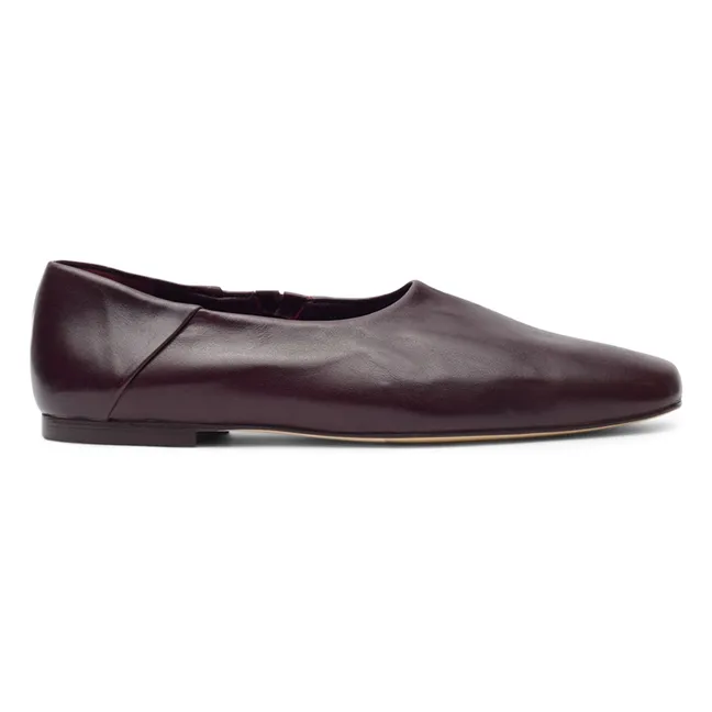 Mocassins Bertha Cuir | Bordeaux