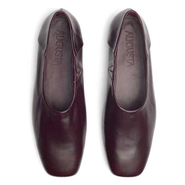 Mocassins Bertha Cuir | Bordeaux