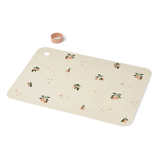 Jude Silicone Place Mat | Peach