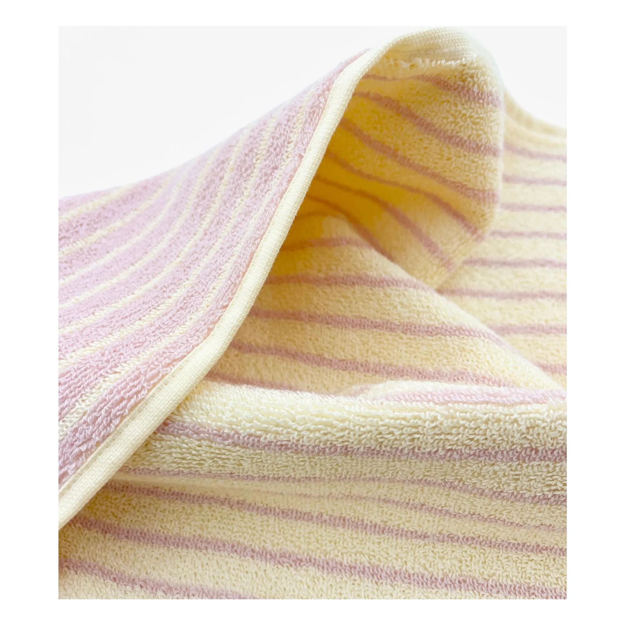 Serviette de plage rayée | Jaune- Image produit n°3