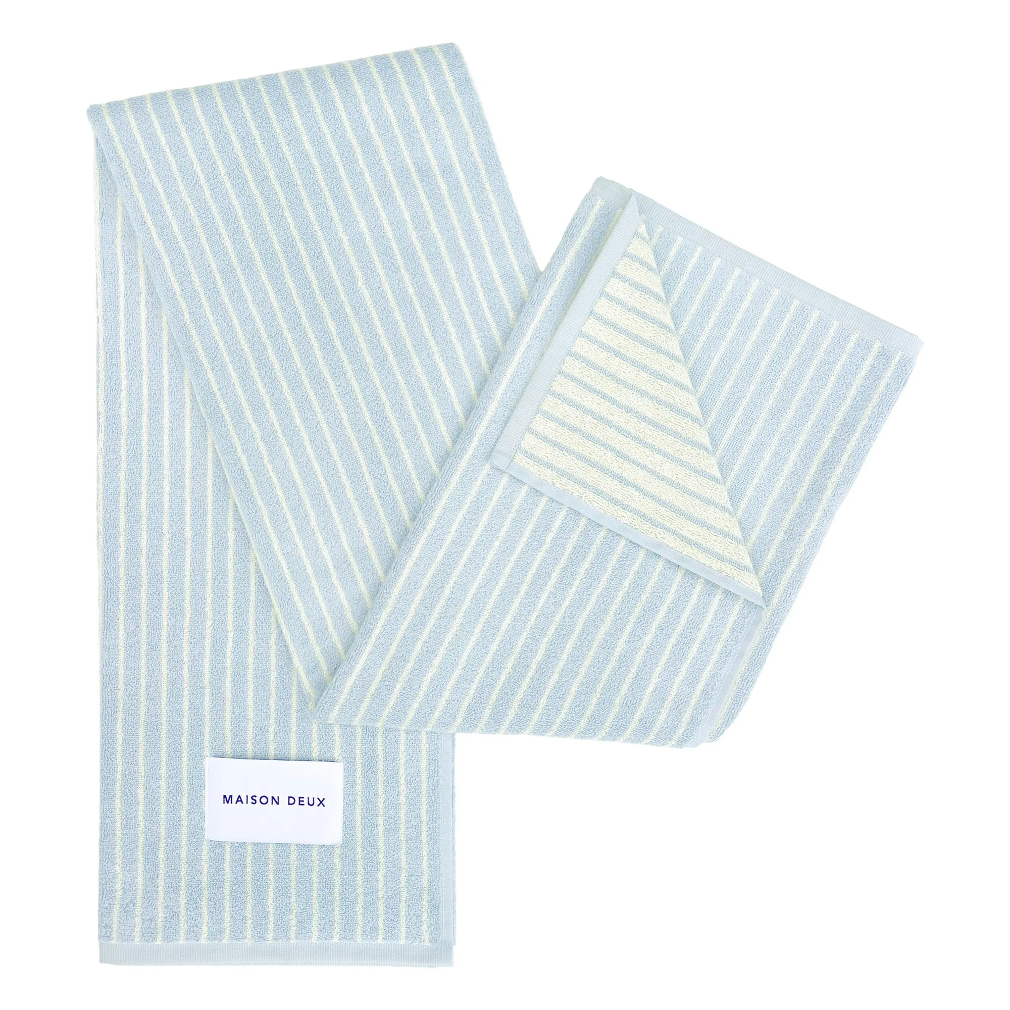 Maison Deux - Serviette de bain rayée (Maison Deux) - Couverture