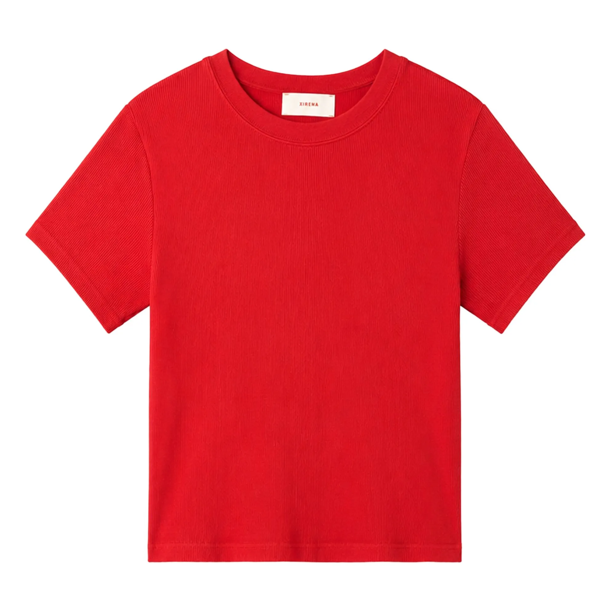 Xirena Red Georgy Cotton T-Shirt