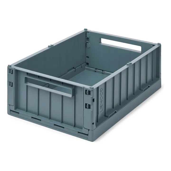 Weston Collapsible Crate | Navy blue- Product image n°0