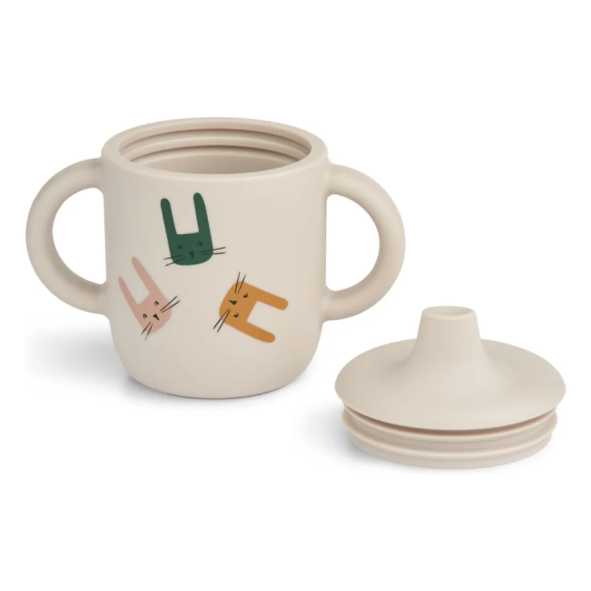 Liewood - Tasse d'apprentissage Neil en silicone (Liewood) - Image 1