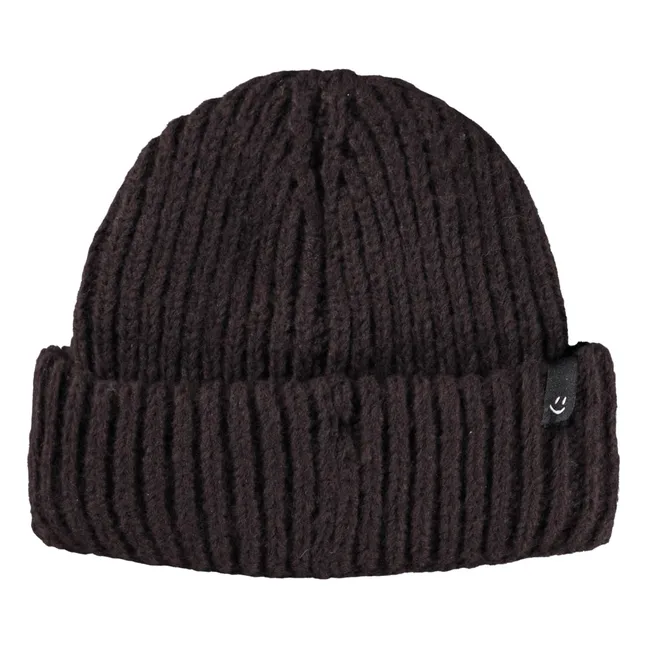 Bonnet Kim Smiley | Marron