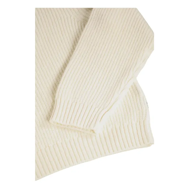 Chaqueta con cremallera Gretta  | Marfil