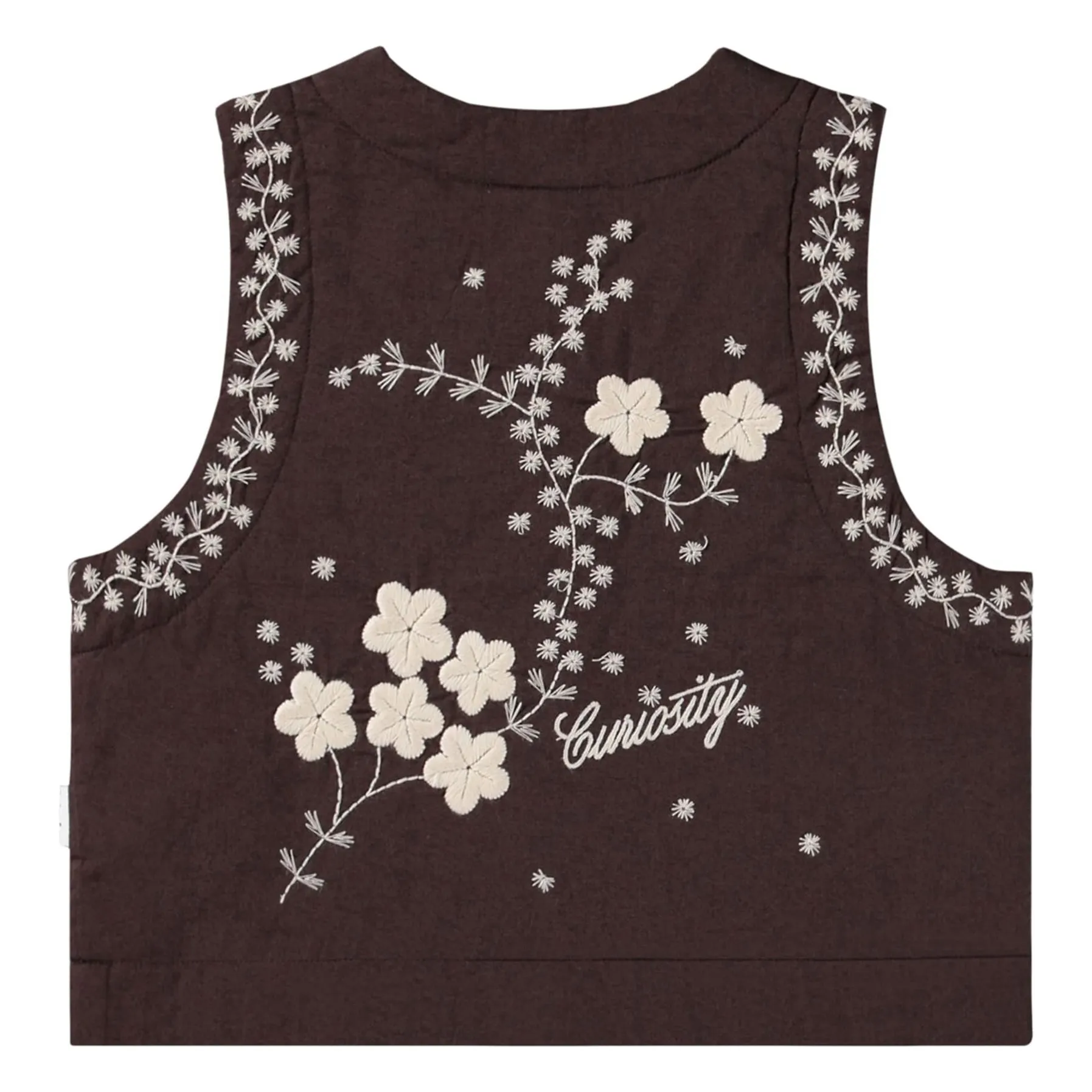 Gilet Sans Manches Fleurs Heather - Image produit n°4