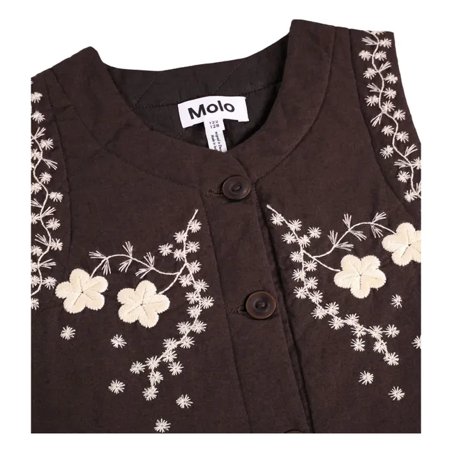 Heather Flower Sleeveless Vest 