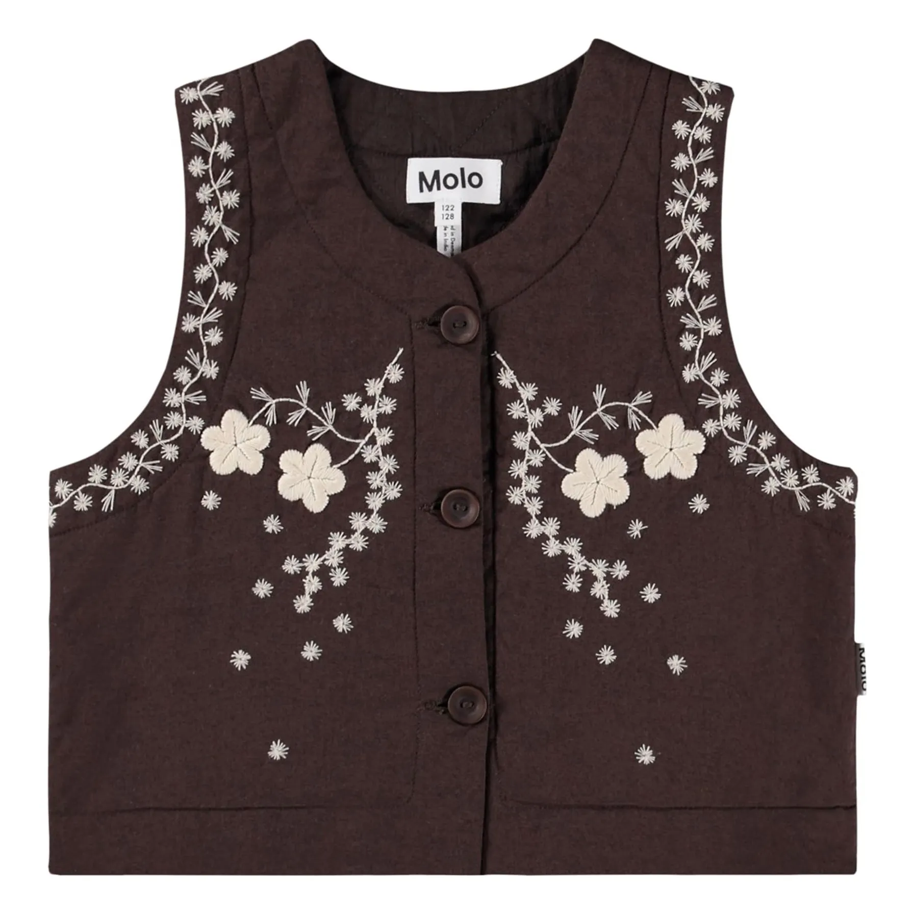 Gilet Sans Manches Fleurs Heather - Image produit n°0