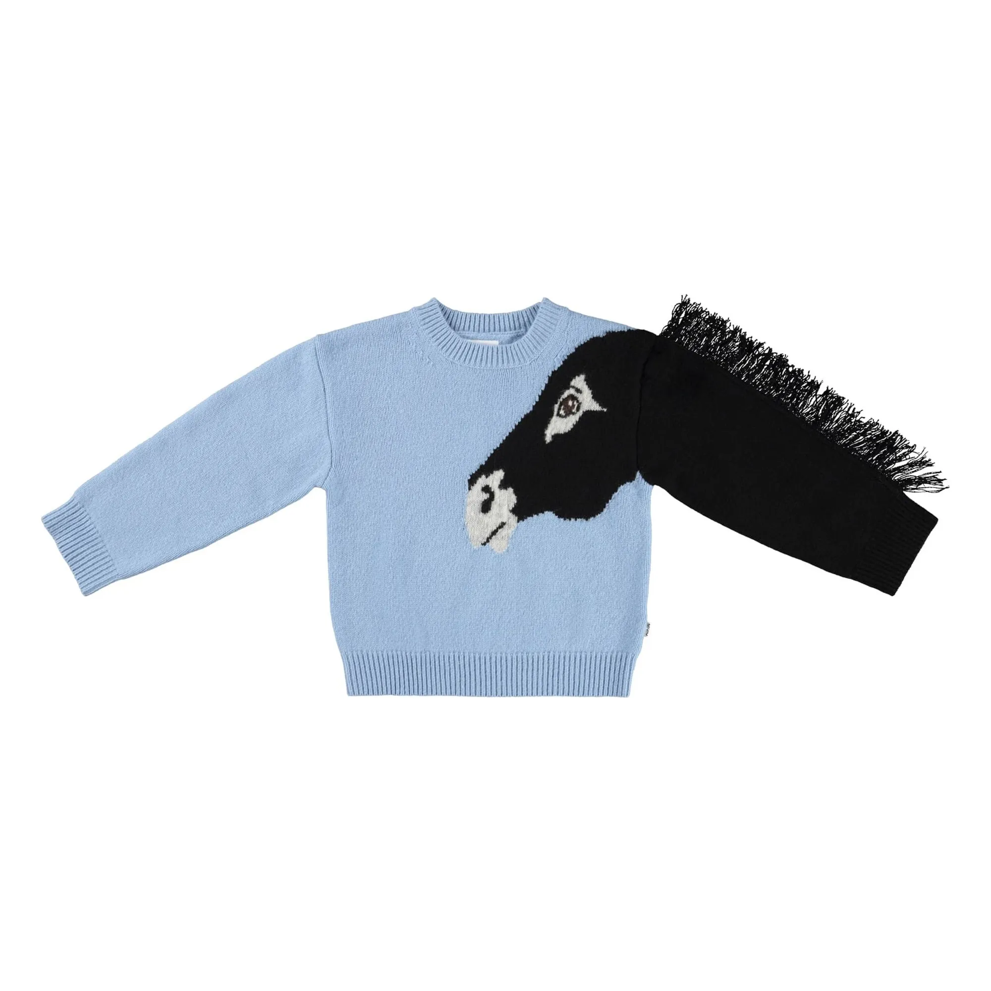 Molo Blue Griselda Horse Wool Sweater