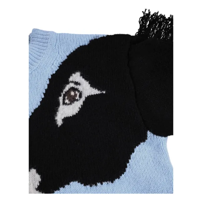 Pull Griselda Cheval Laine | Bleu